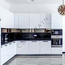 High Gloss Mutfak Dolabı (Metretül)